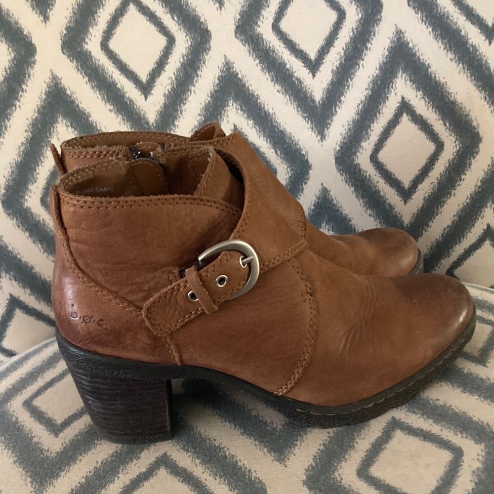 Brown Ankle Boots for Women 7.5